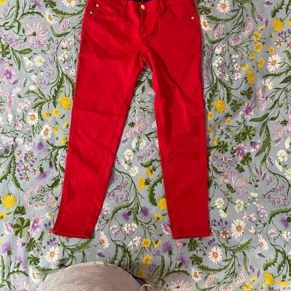 Celebrity Pink Skinny Jeans Red Small - Picture 2 of 16